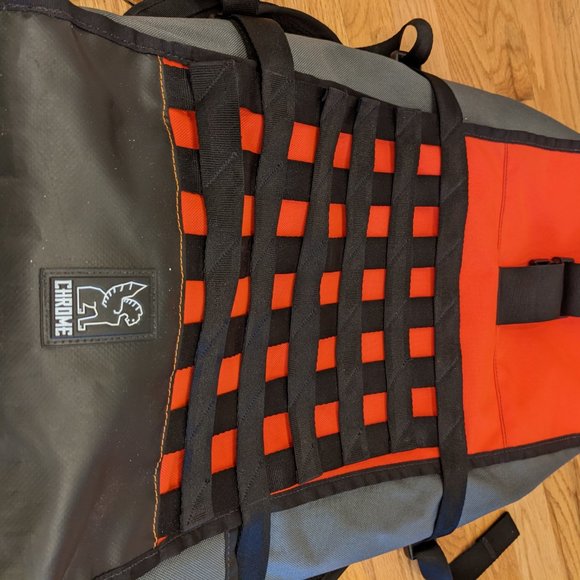 Chrome Industries Barrage Cargo Backpack Orange - Picture 7 of 7